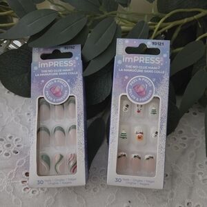 imPRESS Holiday Nail Set - Festive Designs